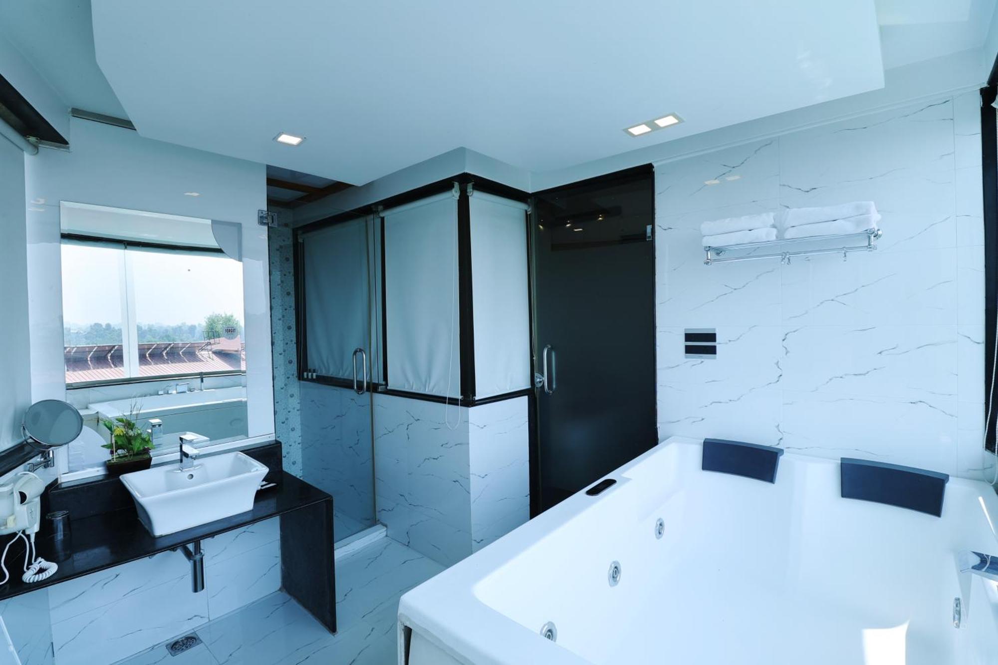 Hunky Dory Resort And Spa Dhar Khurd Exterior foto