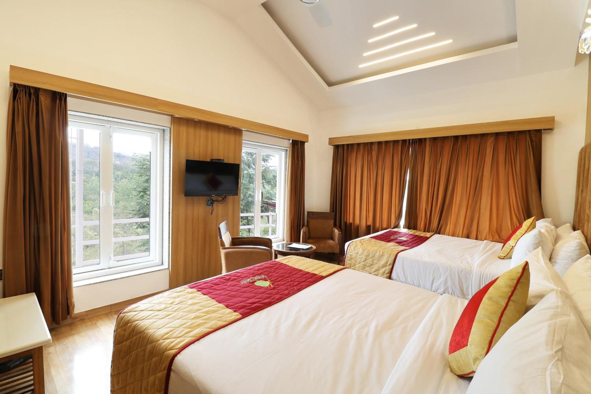 Hunky Dory Resort And Spa Dhar Khurd Exterior foto